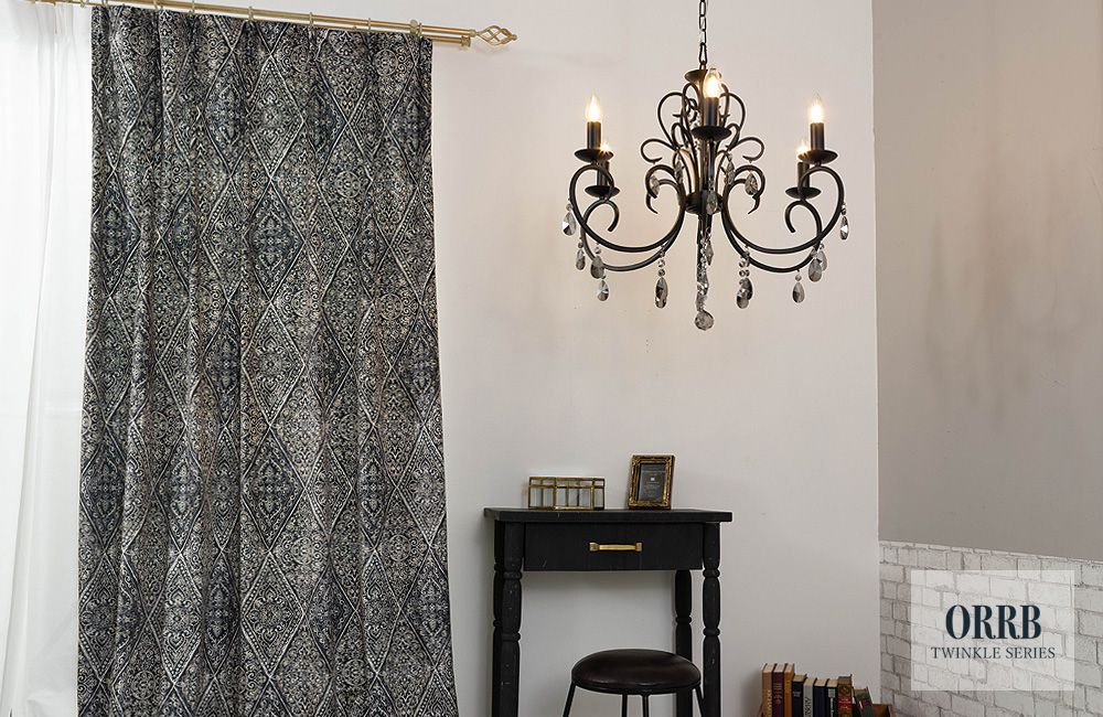 アイアンシャンデリア6灯「TRALA（トララ）」｜照明・インテリアの