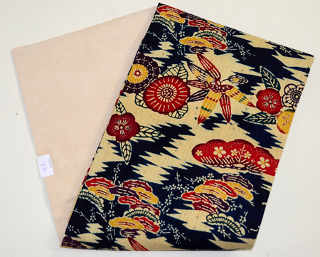 浦野理一 紅型名古屋帯