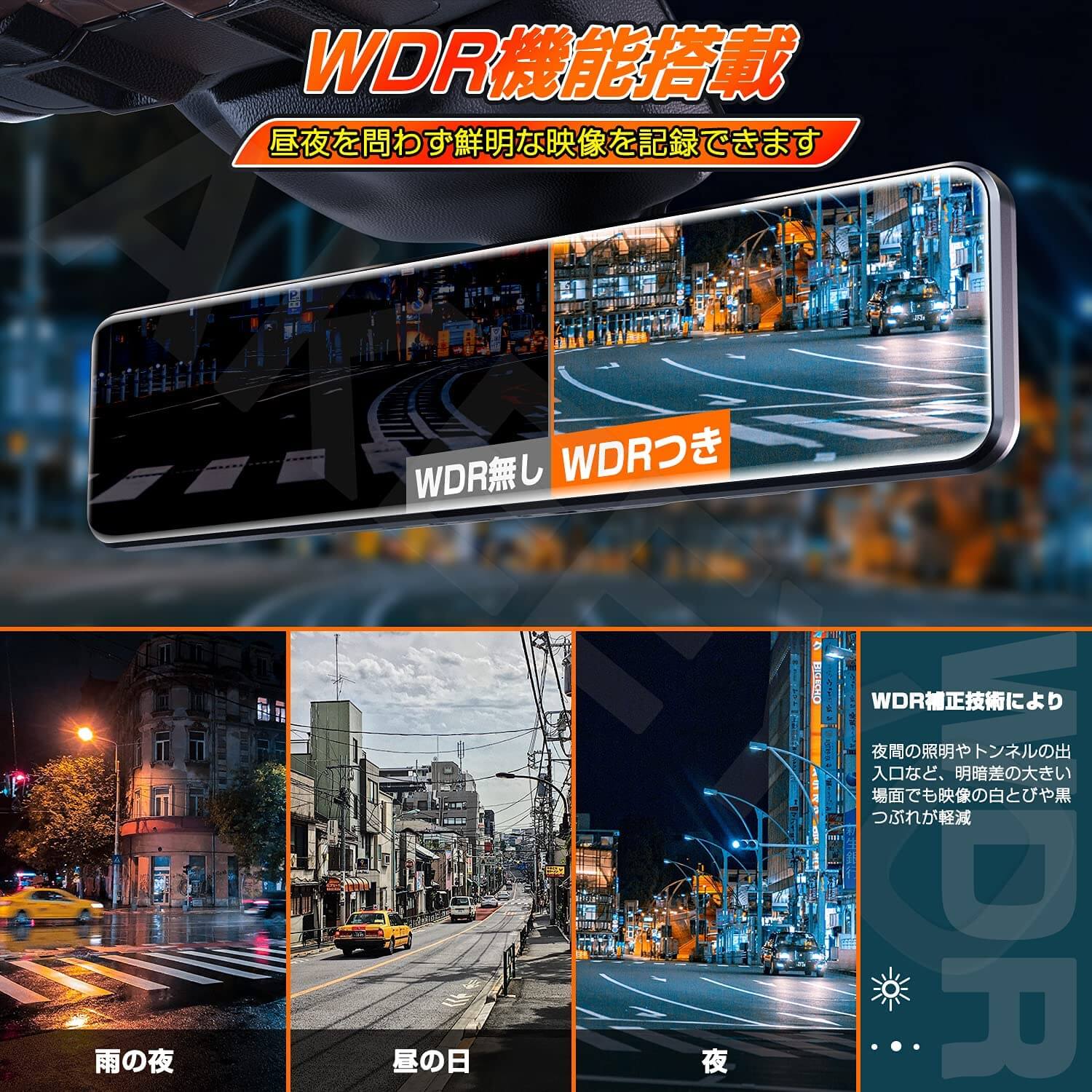 60FPS 高フレームレート 想像を超えた滑らかさ ドライブレコーダー