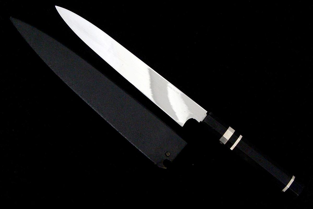 柳刃包丁 9寸 270mm 鏡面 柳刃包丁 鏡面 八角柄 刺身包丁~ 柳刃包丁 9