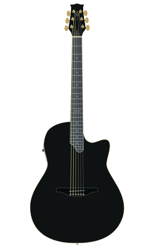 K.Yairi YD-88 BKの解説と無料イラスト | ギター図鑑