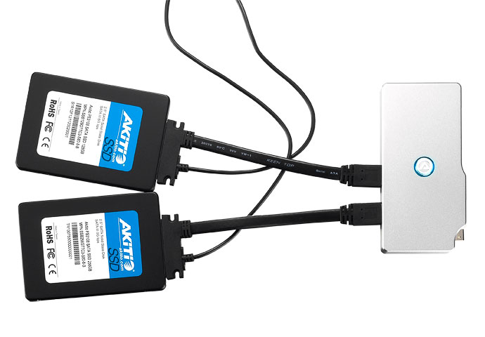 AKiTiO Thunder SATA Go - Thunderbolt to SATA Dock | AKiTiO