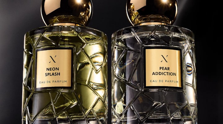 Pear Addiction and Neon Splash by Les Sœurs de Noé