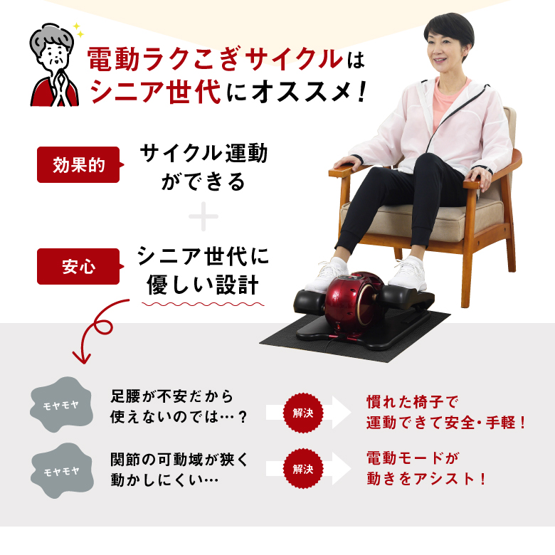 3月2日9時まで 15,000円】電動ラクこぎサイクル FA3023 (新品)