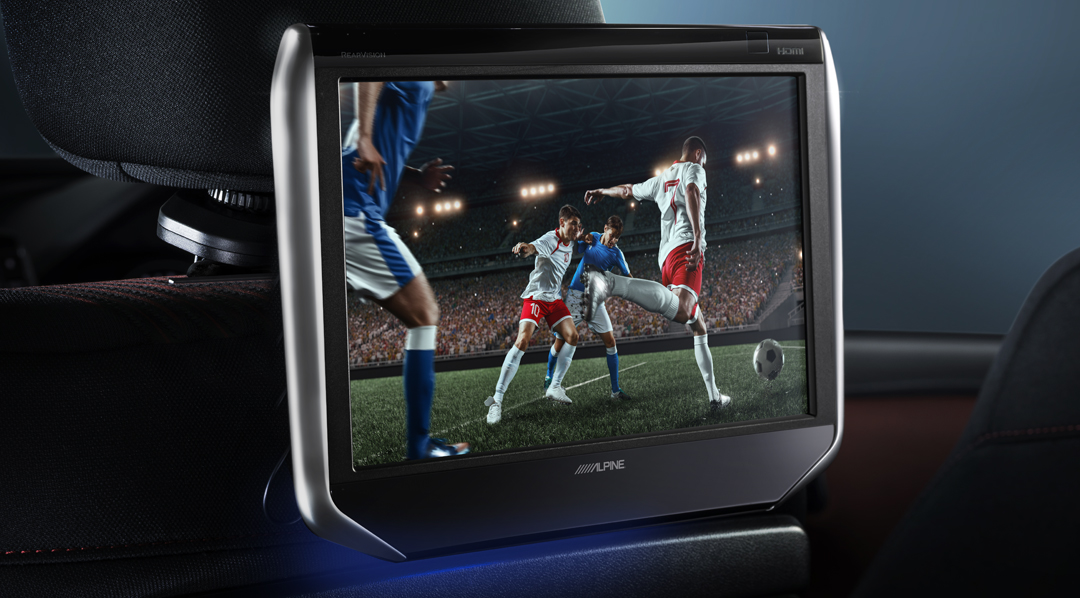 10.1型WXGAヘッドレスト取付け型リアビジョン2台パックSXH10ST | カー