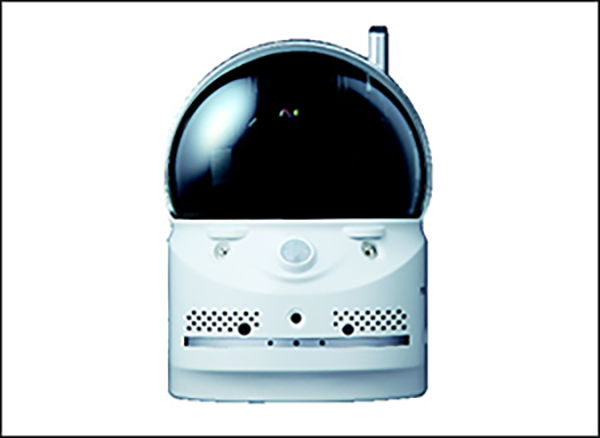 家庭用防犯カメラ 「IPカメラ(ALL IN ONE)Viewla IPC-07W」ALSOKロゴ