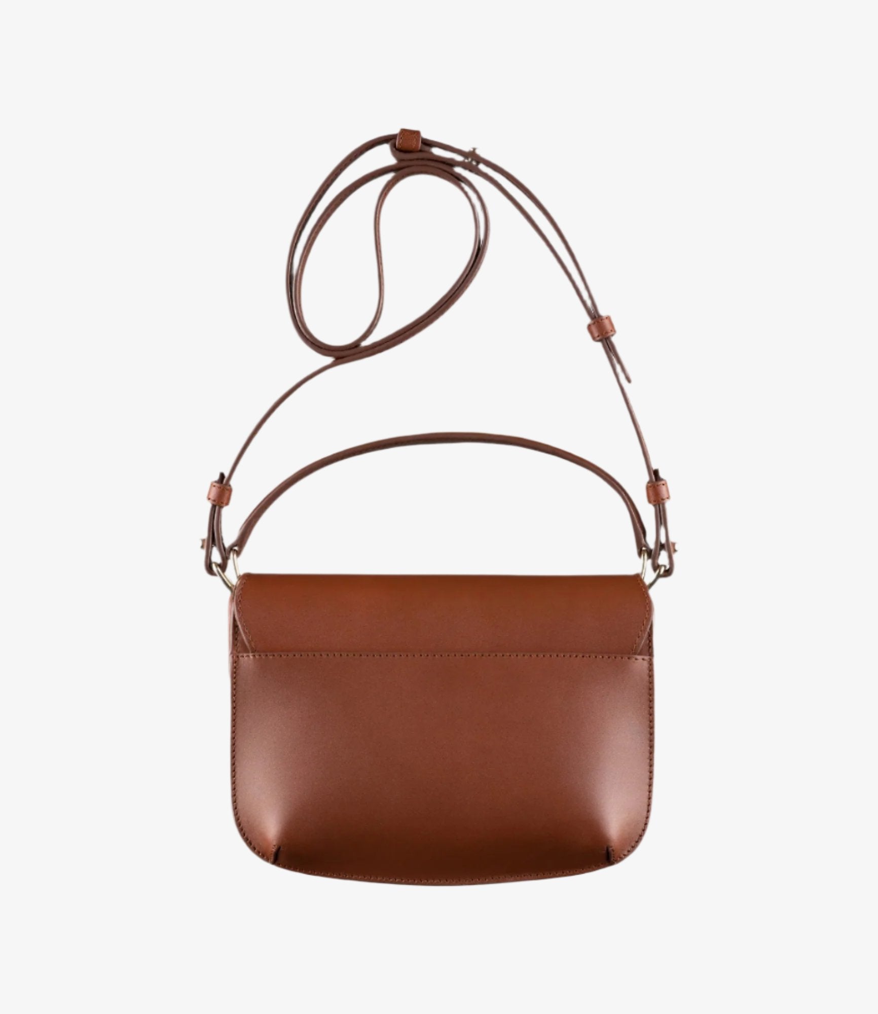 Sarah Shoulder à Strap Mini bag - Smooth vegetable-tanned leather