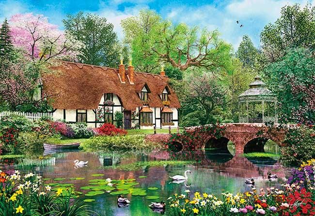 風景画・名画 | ドミニク・デイヴィソン | 光るジグソーパズルの