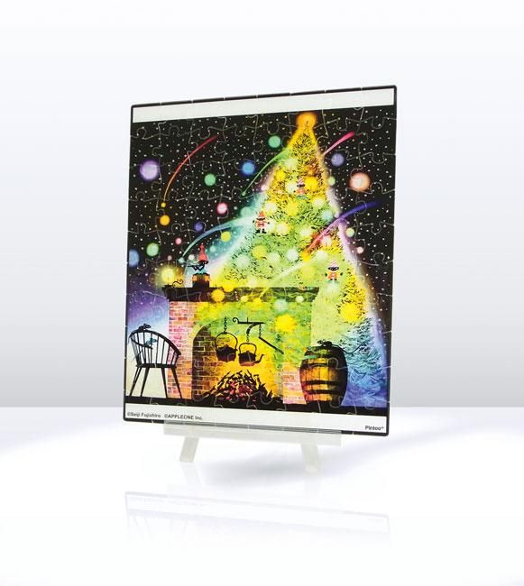 アート・イラスト | 藤城 清治 | 光るジグソーパズルのアップルワン