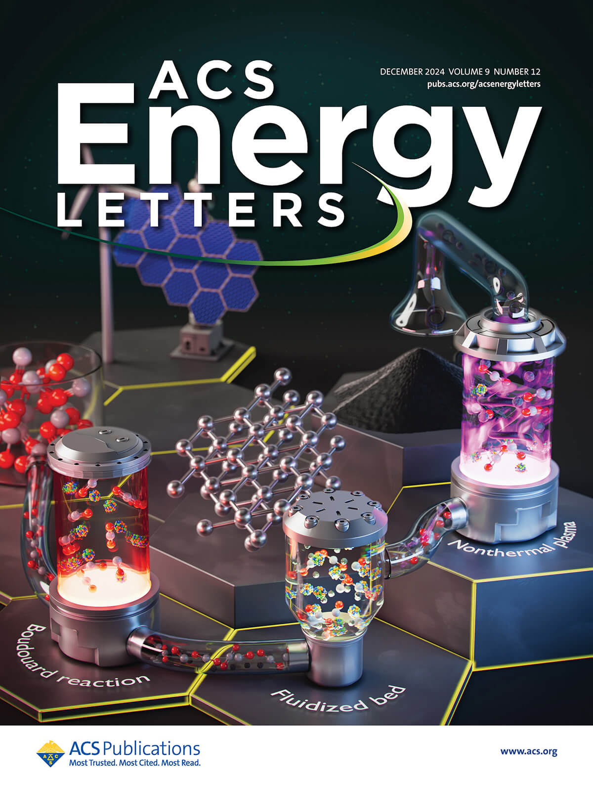 論文雑誌「ACS Energy Letters」のカバーピクチャーを制作しました