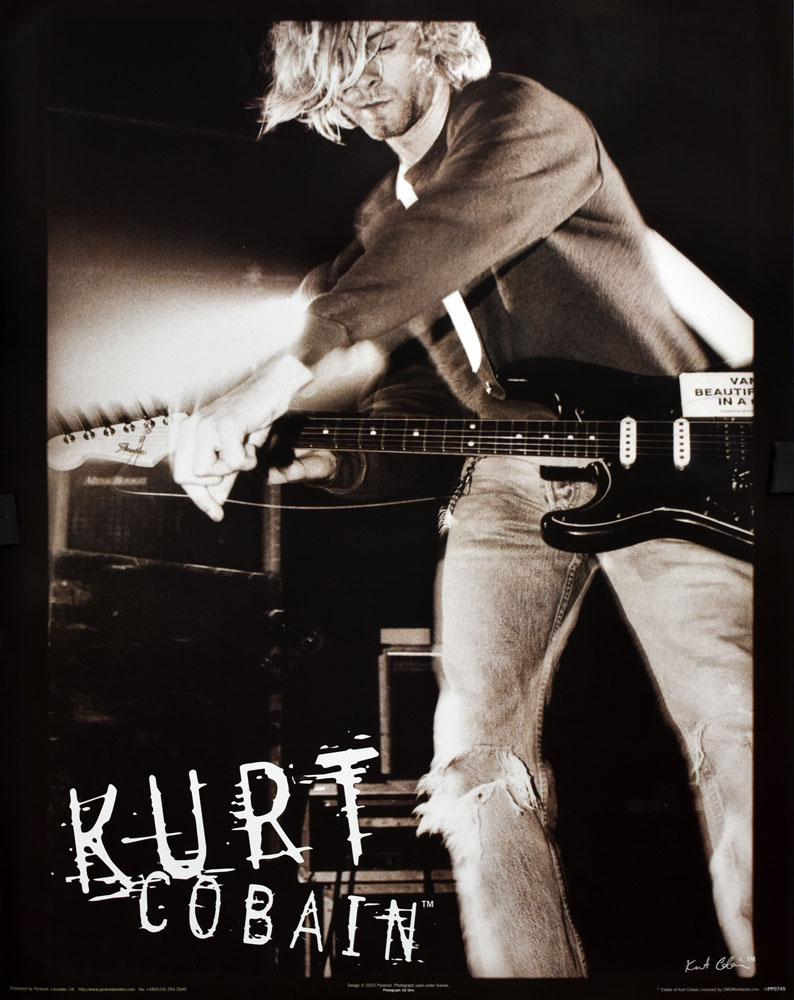 カート・コバーン ポスター SX0025|アート＆フレーム|絵と額縁の専門店