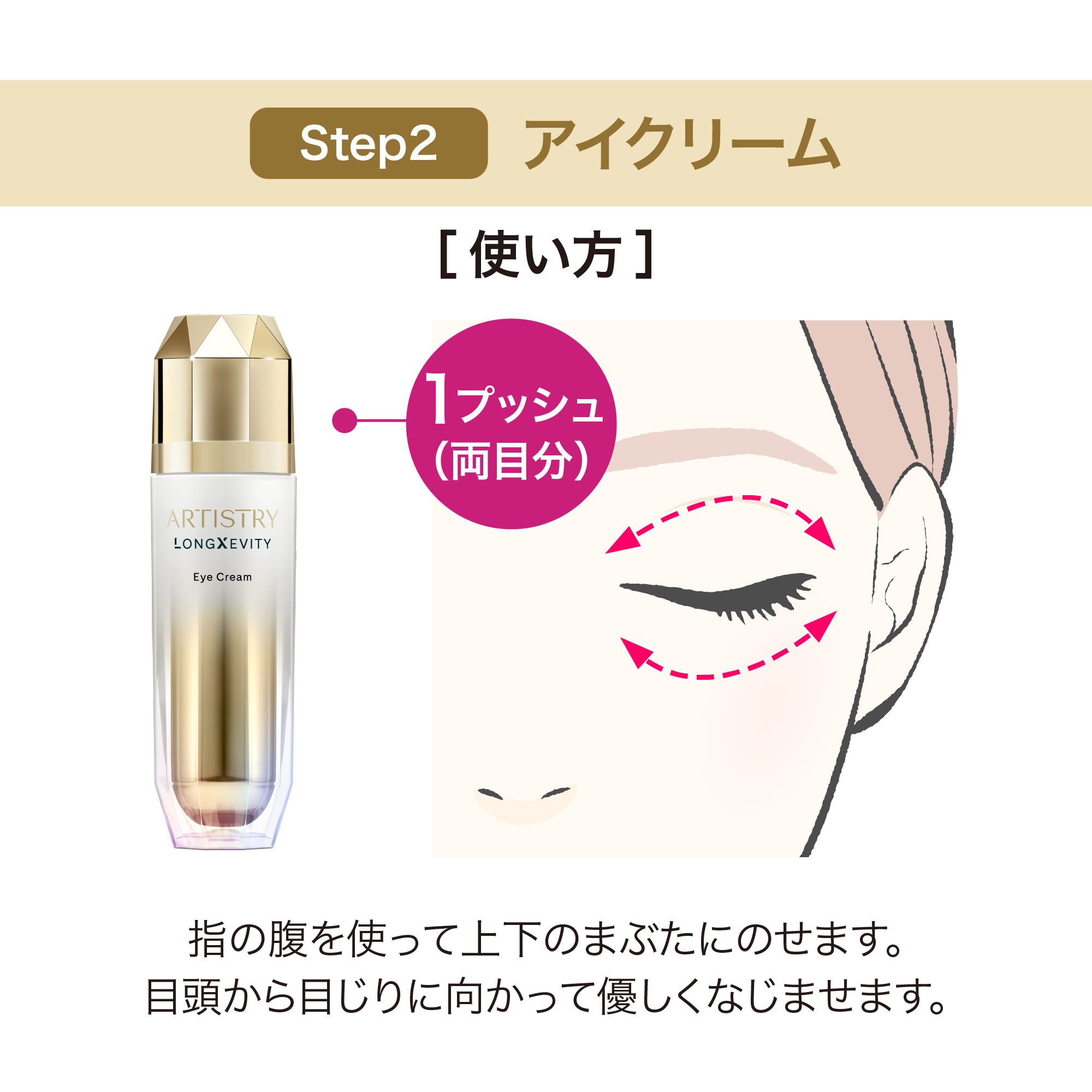 アーティストリー ロンジェビティ™ アイクリーム | アーティストリー