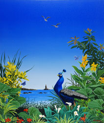 北久美子 「大空へ」 油彩10号｜【Arts Ship】のむら画廊