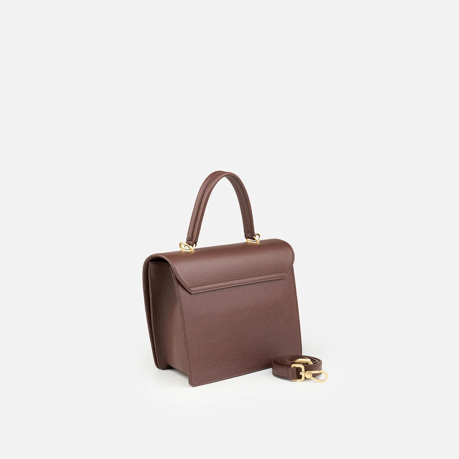Trapeze Medium Satchel - Arcadia Handbags