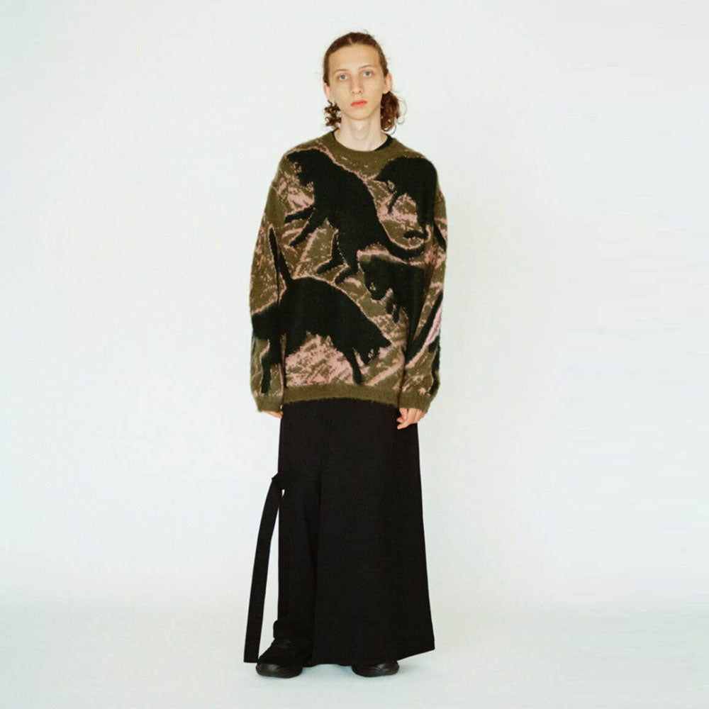LAD MUSICIAN(ラッドミュージシャン) - CREW NECK PULLOVER MOHAIR