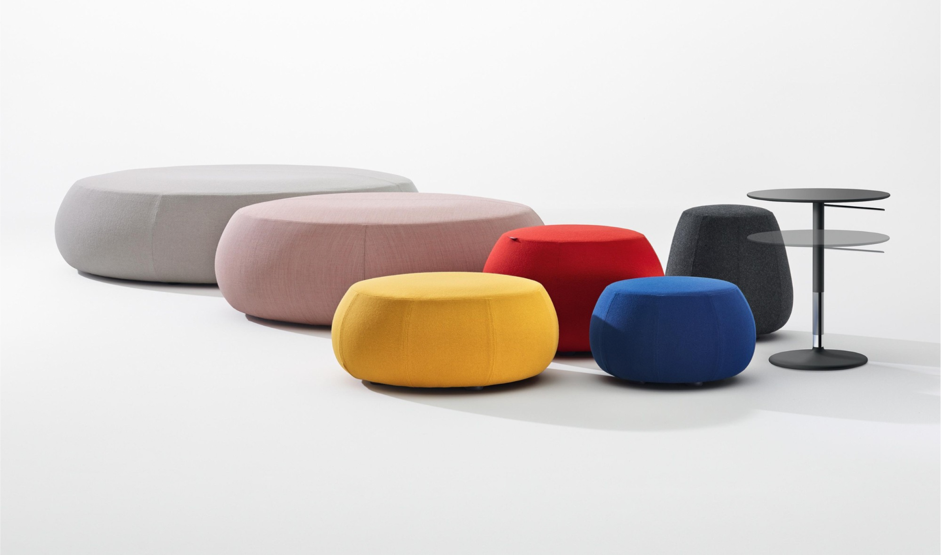 Arper Pix: Colourful Design Poufs and Ottomans | Arper JP