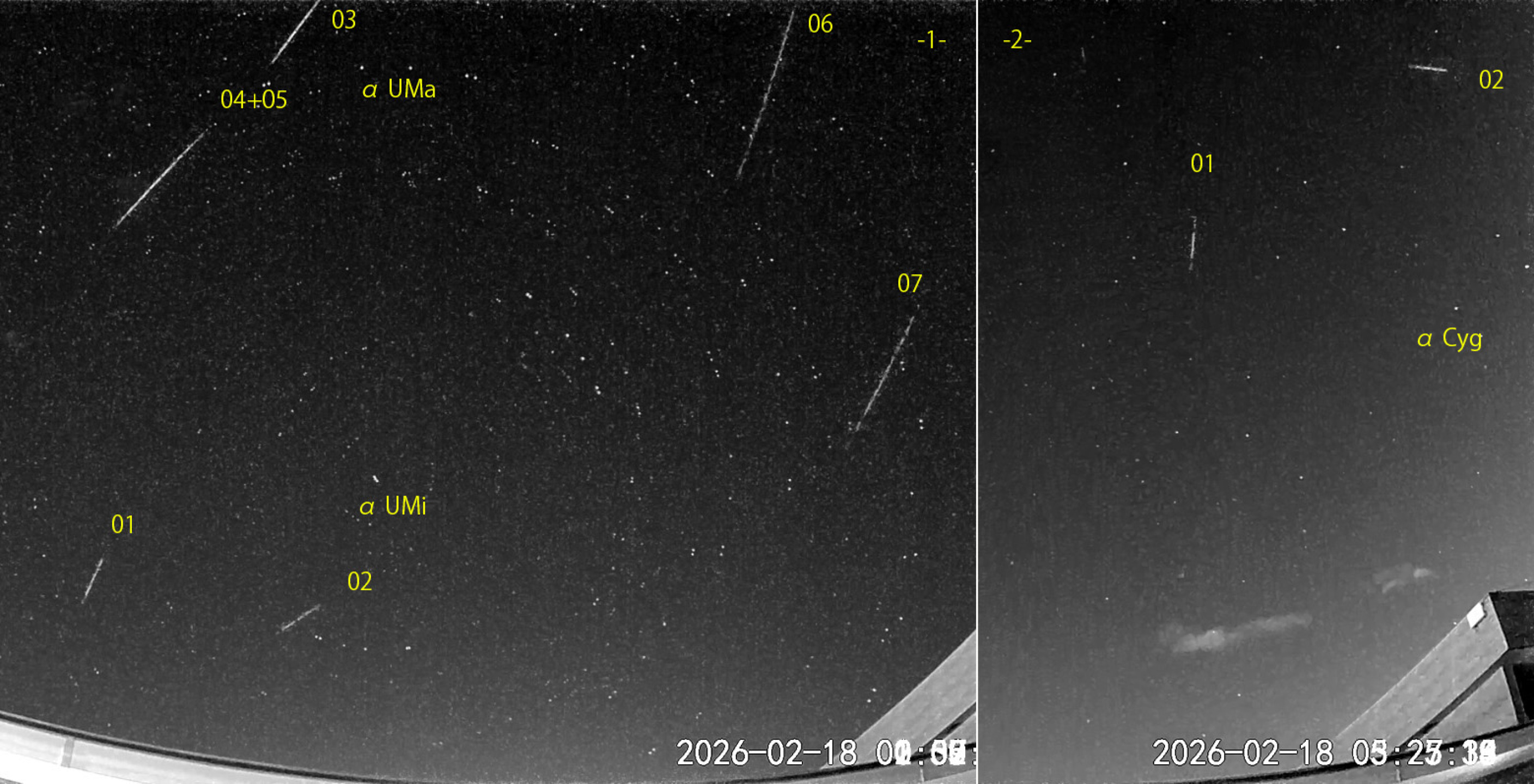 132854: 夜半後の流星N (26-02-18) by alphavir - 天体写真ギャラリー