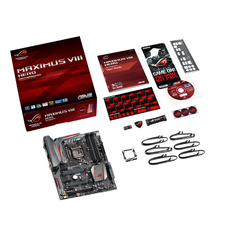 MAXIMUS VIII HERO｜Emolevyt｜ASUS Suomi