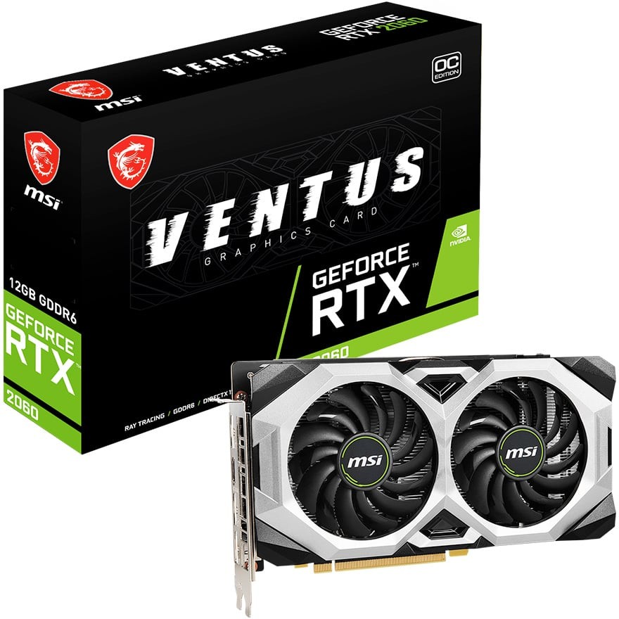 GeForce RTX 2060 VENTUS 12G OC | MSI グラフィックボード GeForce