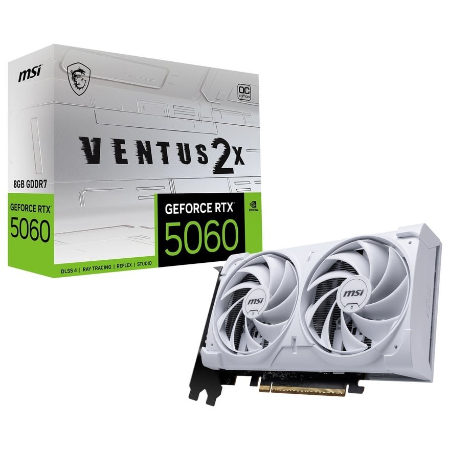 GeForce RTX 5060 8G VENTUS 2X OCシリーズ | MSI グラフィックボード