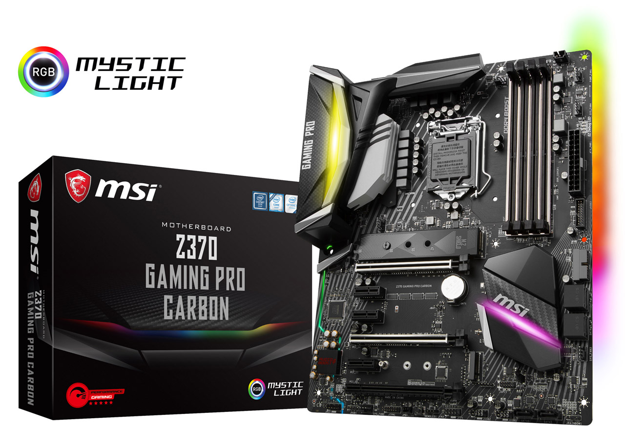 Z370 GAMING PRO CARBON | MSI マザーボード Intel Z370チップセット