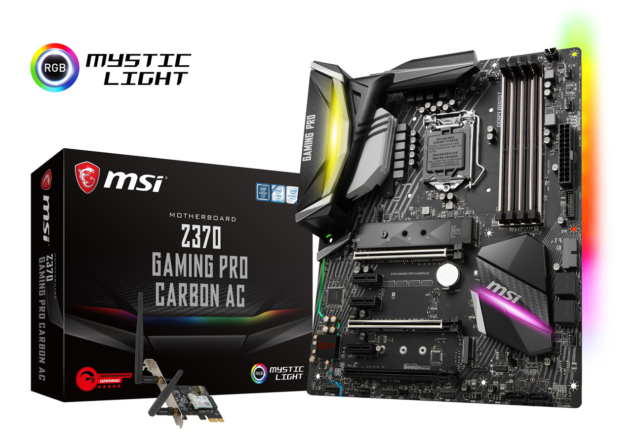Z370 GAMING PRO CARBON AC | MSI マザーボード Intel Z370チップ