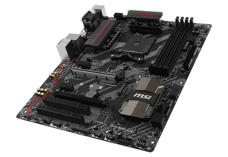 B350 TOMAHAWK | MSI マザーボード AMD B350チップセット | 株式会社アスク