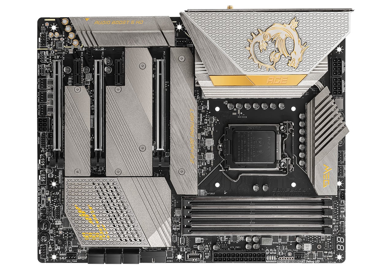 MEG Z590 ACE GOLD EDITION | MSI マザーボード Intel Z590チップ