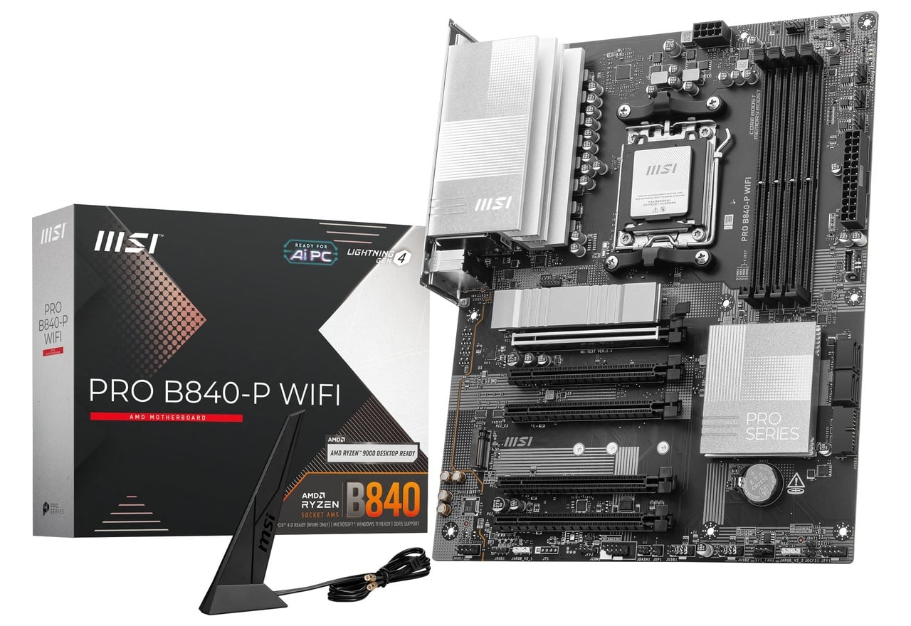PRO B840-P WIFI | MSI マザーボード AMD B840チップセット | 株式会社