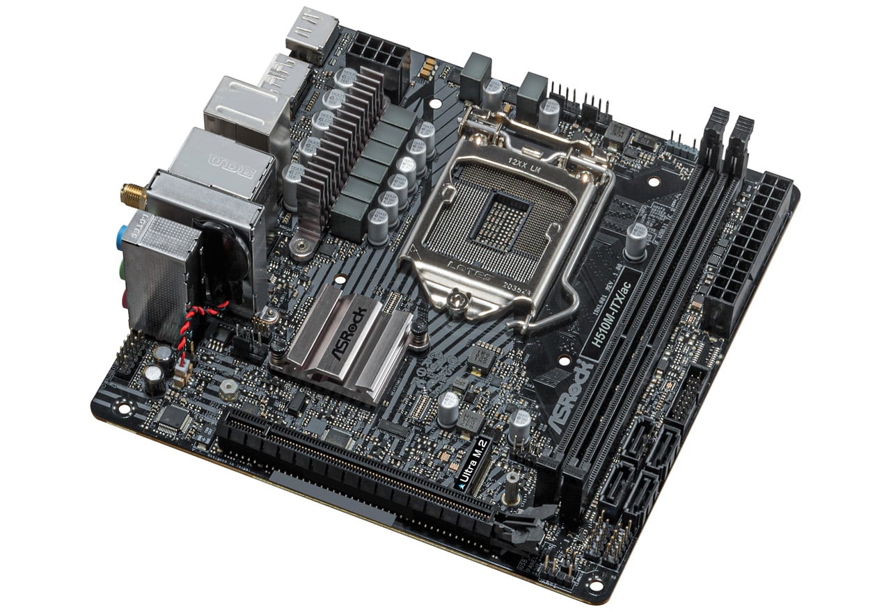 マザーボード Core i5 10500 & ASRock H510M-HDV/M.2 H510M-ITX/ac