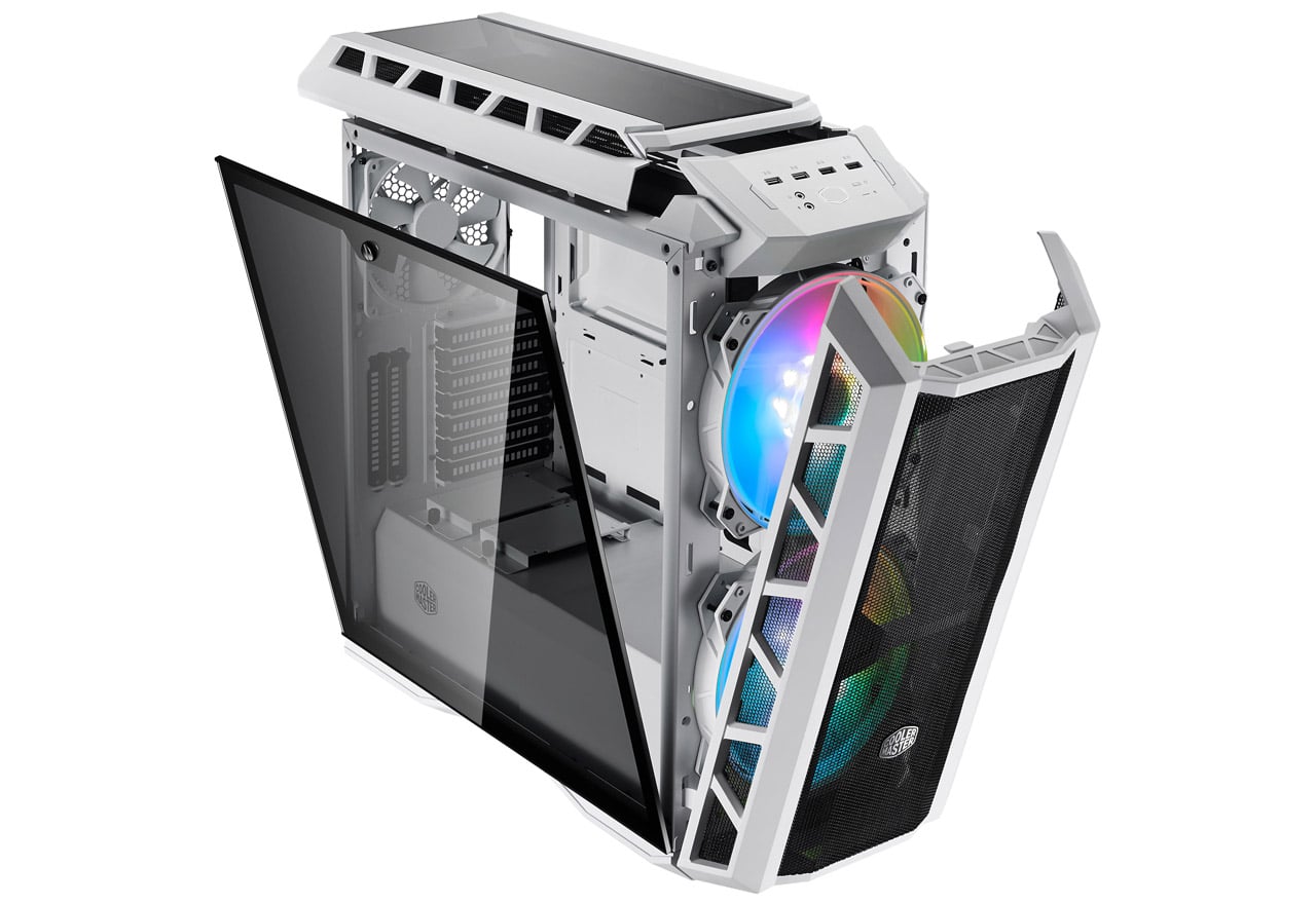 MasterCase H500P Mesh White ARGB | Cooler Master ミドルタワー型PC