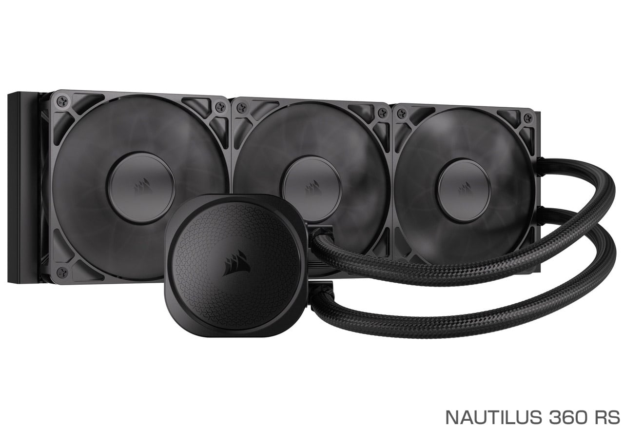 NAUTILUS RSシリーズ | CORSAIR 水冷一体型CPUクーラー | 株式会社アスク