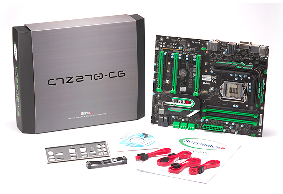 C7Z270-CG | SuperO マザーボード Intel Z270チップセット | 株式会社