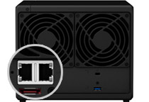 DiskStation DS918+ | Synology ビジネス向け 4ベイオールインワンNAS