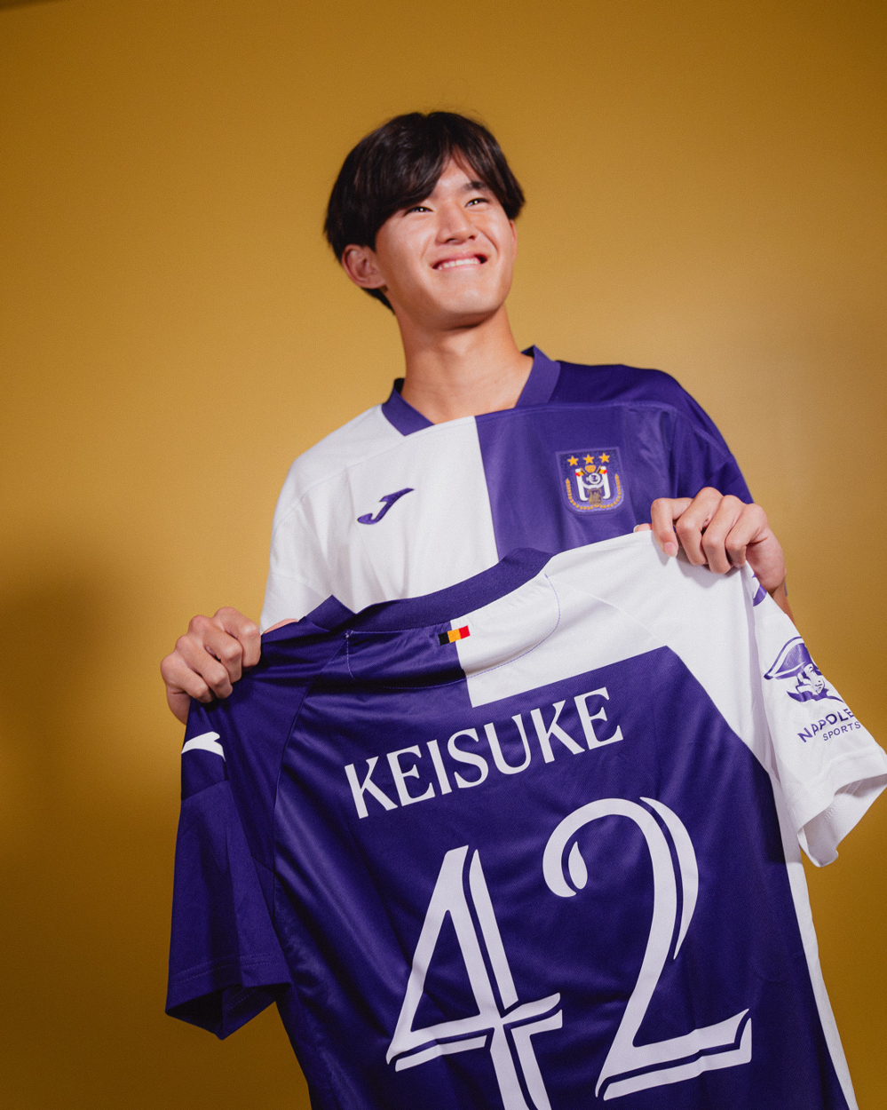 ベルギー移籍のFW後藤啓介「最後はジュビロ磐田で終わりたい」 18歳が