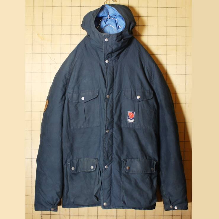 ジッパーダメージ 70s 80s FJALL RAVEN フェールラーベン ダウン