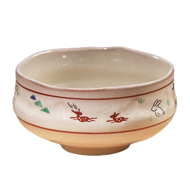 24-1237 赤膚焼 大塩正人作 奈良絵香炉 24-1237 赤膚焼 大塩正人作