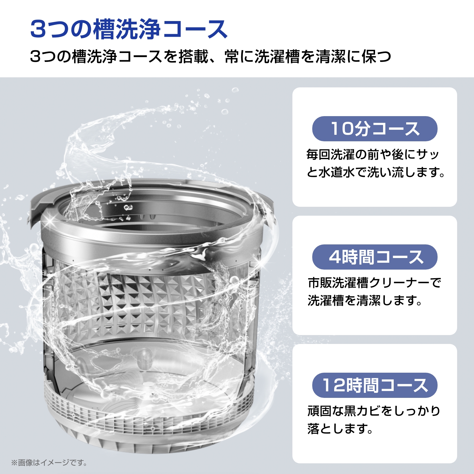 ハイセンスジャパン、銀イオン抗菌機能付き全自動洗濯機2種を 2024年7