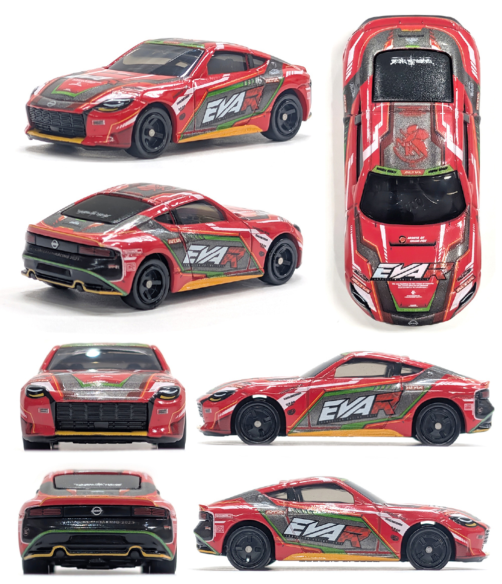 トミカよりエヴァンゲリオンレーシング 「エヴァRT初号機 日産