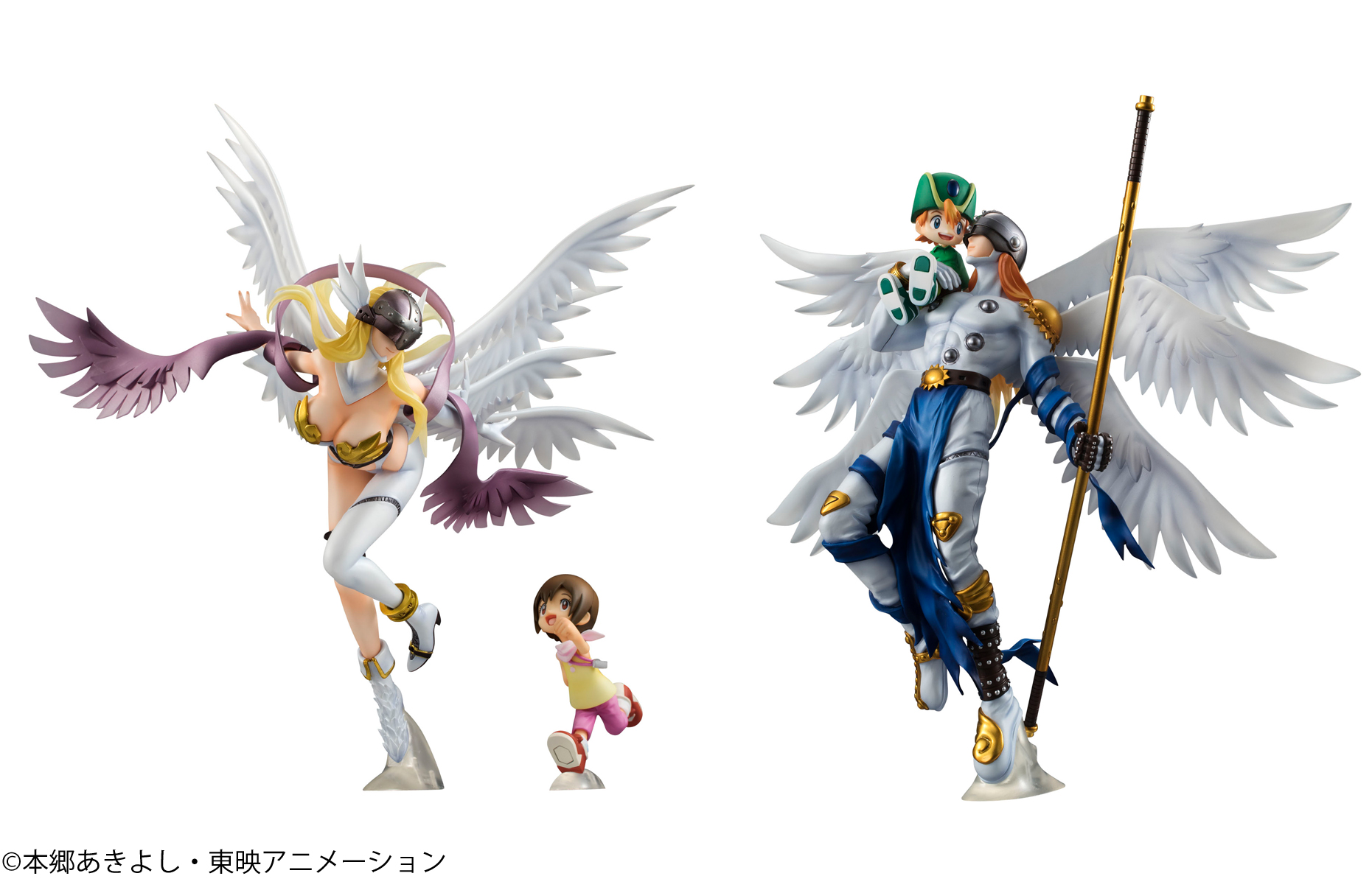 デジモンアドベンチャー」のデジモン2体を G.E.M.初となる成熟期・完全