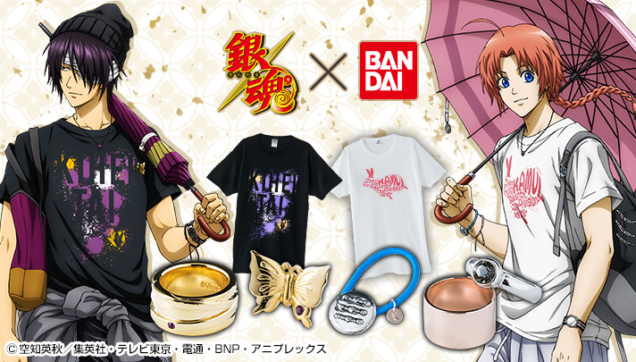 銀魂“高杉晋助・神威・桂小太郎・エリザベス”の 大人向けTシャツなど全