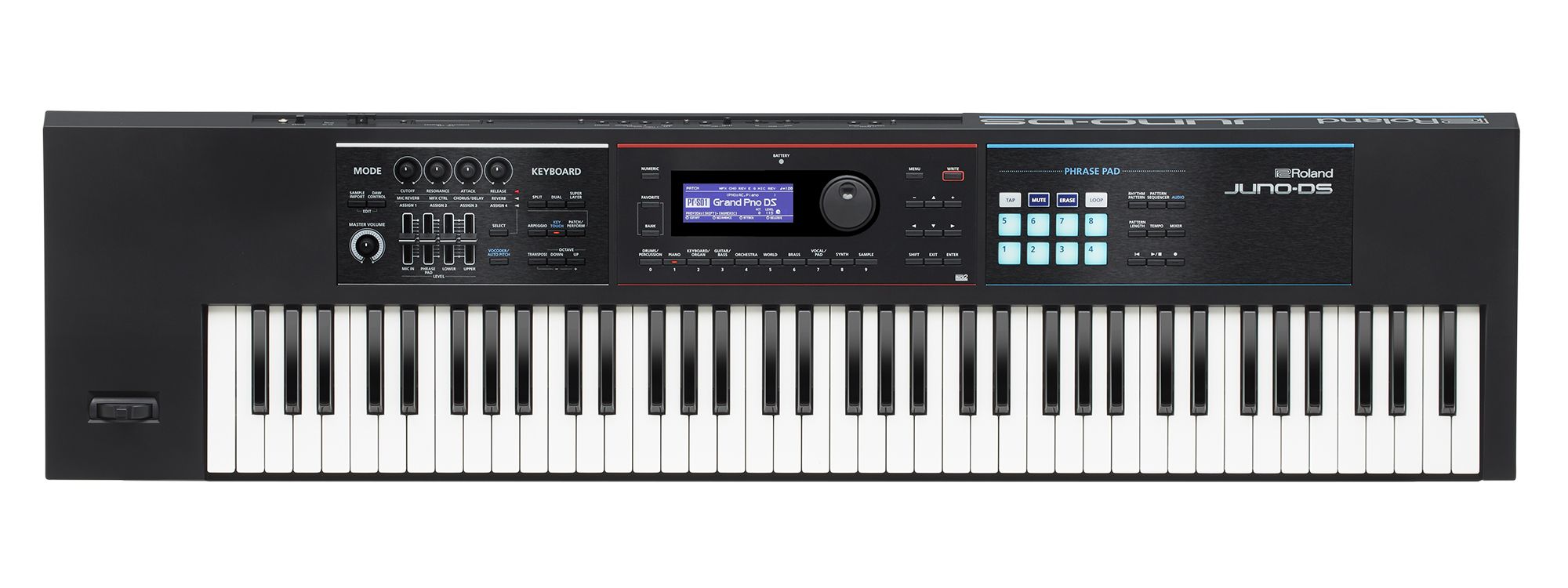 バンド生活が楽しくなる軽量シンセサイザーに ライブ演奏に最適な76鍵