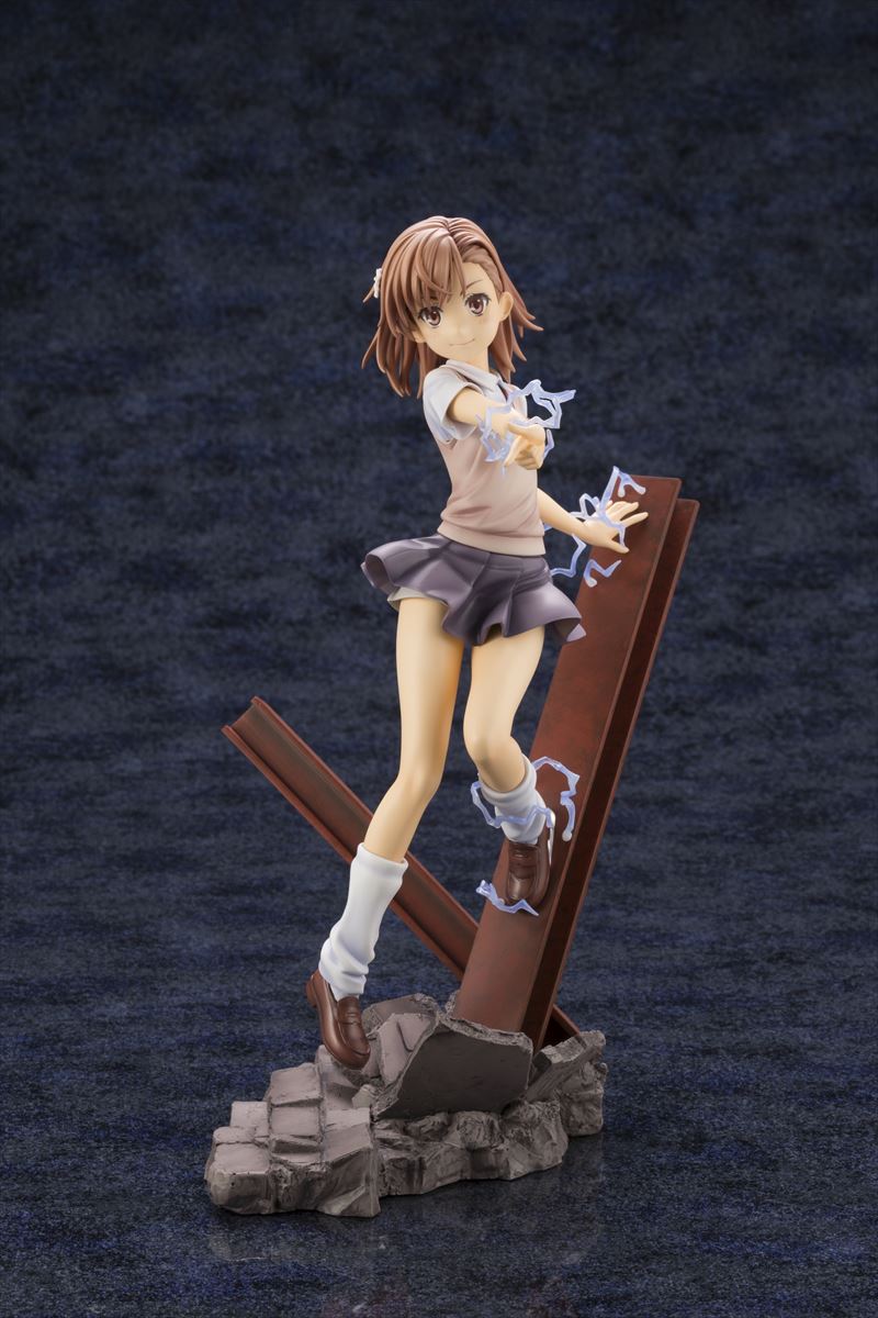 とある魔術の禁書目録3』より「御坂美琴」が 自信満々の笑みを浮かべ