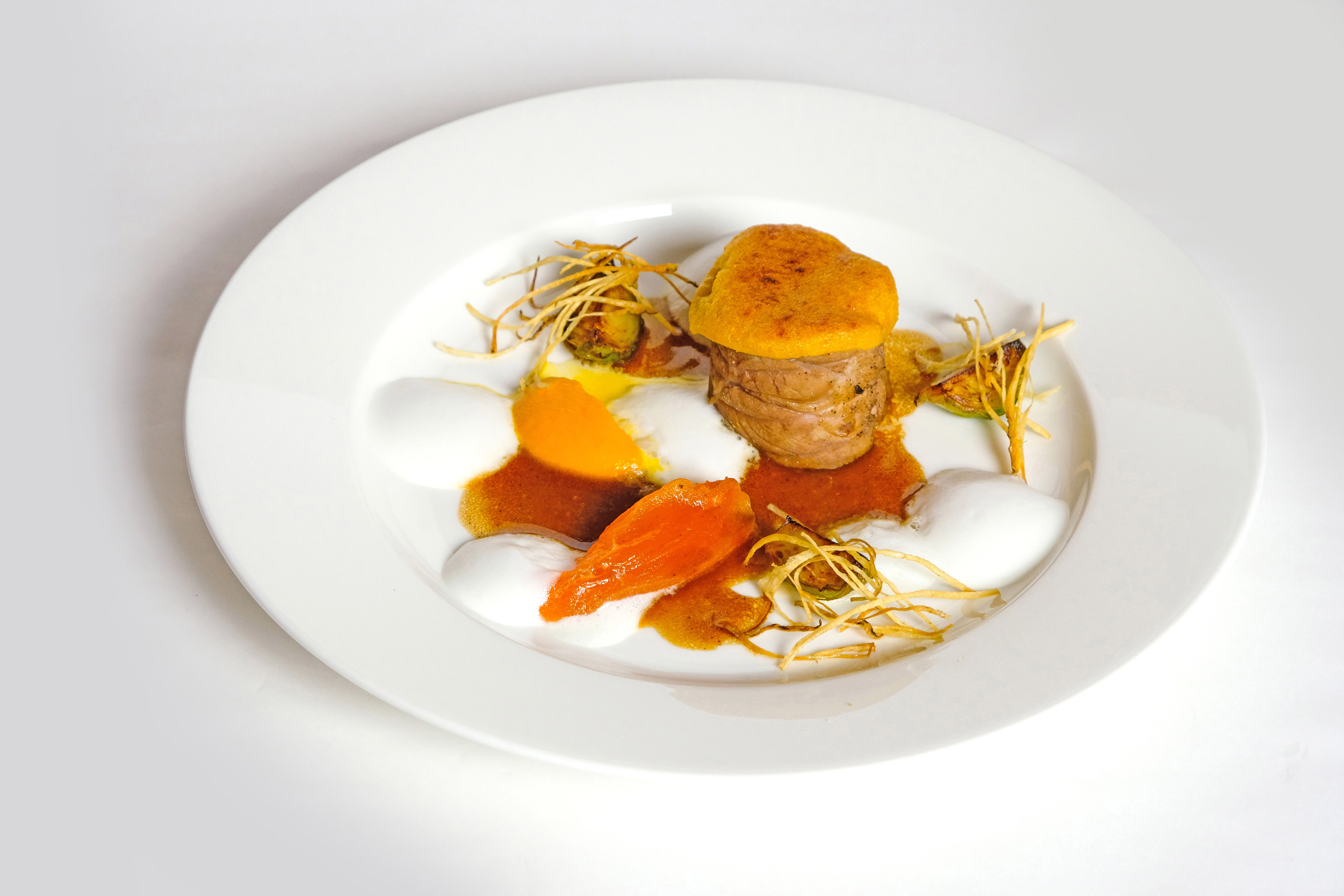 福島県発祥の「あんぽ柿」のメニューが新登場 フランス料理