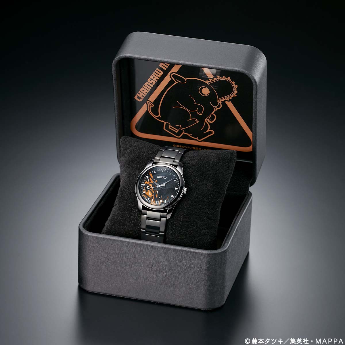 TVアニメ『チェンソーマン』とセイコーのコラボウオッチが登場！ 血