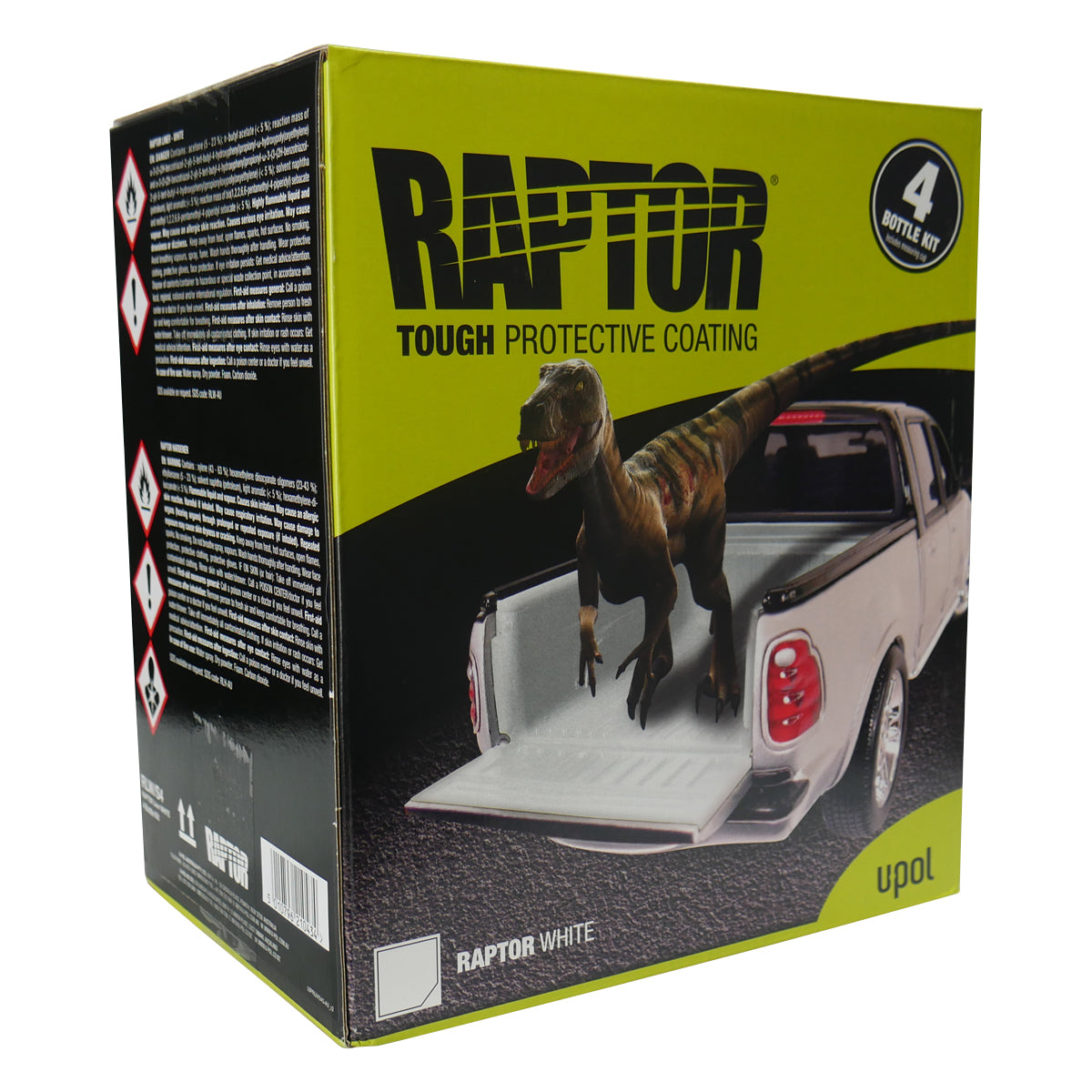 Raptor Liner White 4x4/Vehicle Paint Kit 8L RLW/S8 | AutoMegaStore