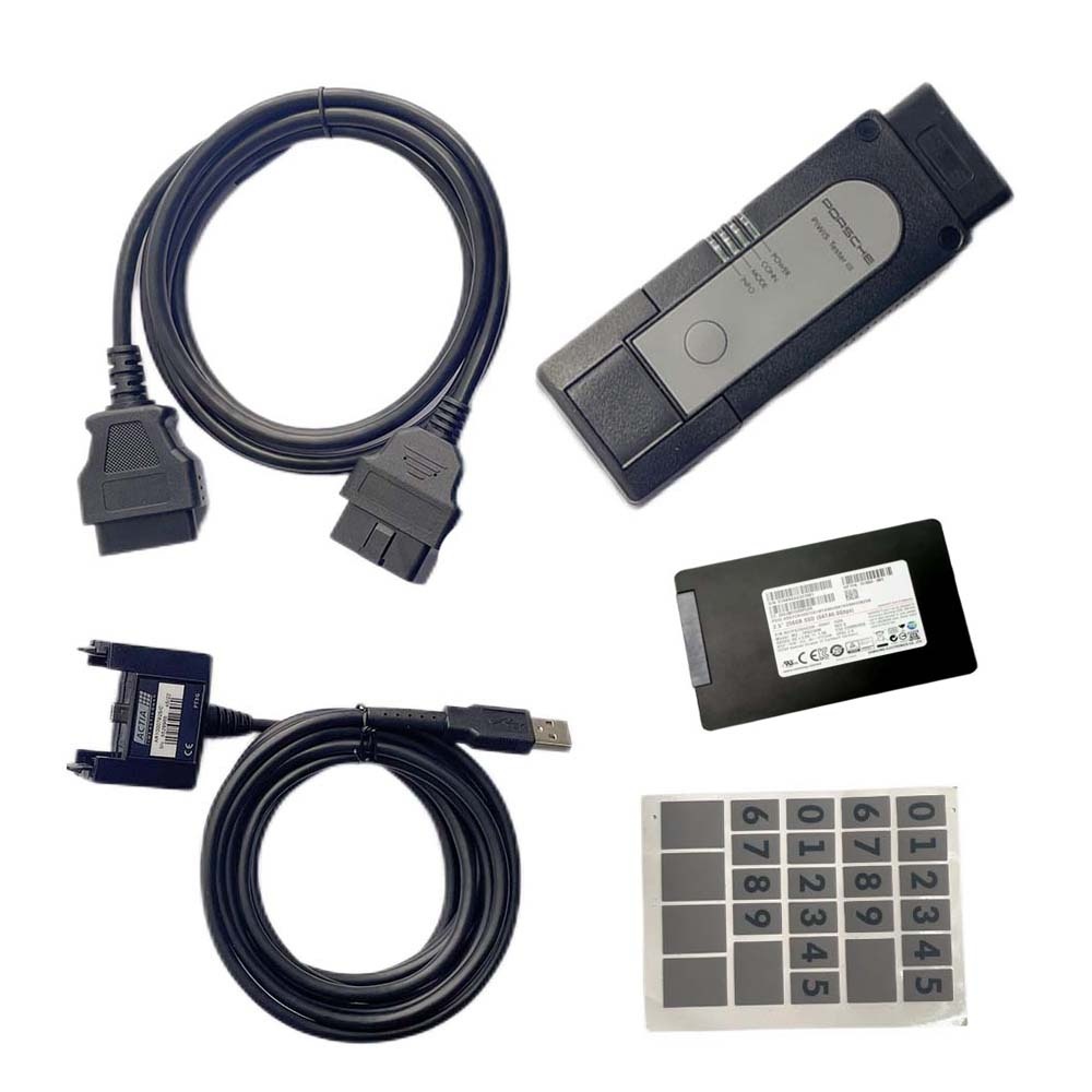 High Quality Piwis 3 Pt3g-vci for Porsche Diagnostic Scan Tool V44