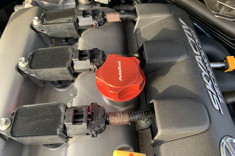 エンジンルーム内の初カスタム。 | AutoExe マツダ車チューニング