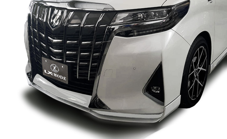 アルファード30系後期(標準グレード)用フロントスポイラー LX-MODE(LX
