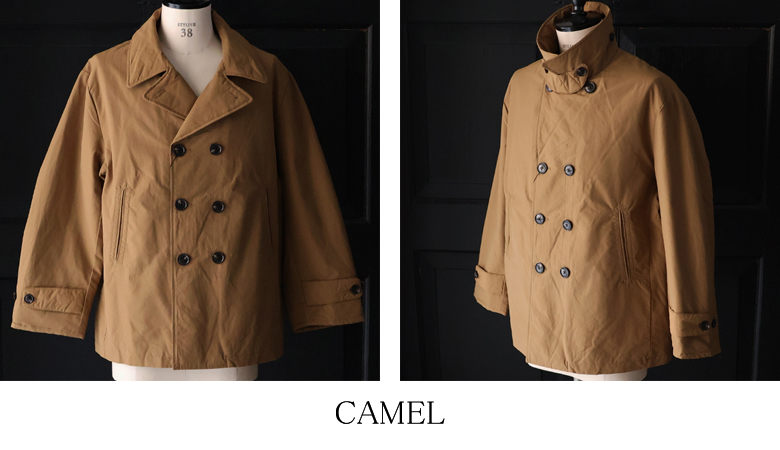 60/40クロス Sorona®Dupont 中綿 Pコート【送料無料】 / Audience